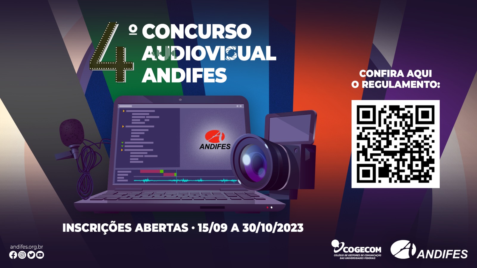 Andifes lança 4º Concurso Audiovisual
